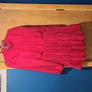 Women's Trixxi red dot fit&flare dress medium